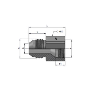 RJ2405-00-00 Series MJ-FP STRAIGHT