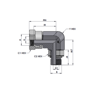 RJ6901-00-00 Series MAORB-FPS 90°