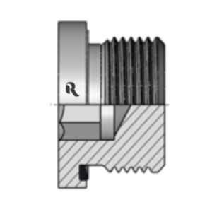 Hollow Hex Plug