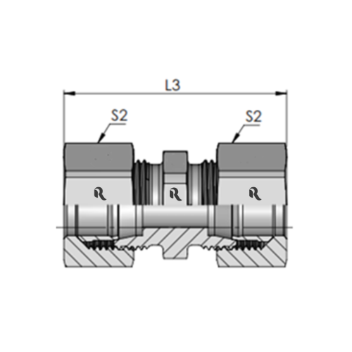 RJG-S-Straight Coupling - Image 2
