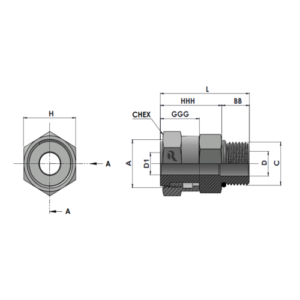 RJFS6540-00-00-O Series FFSS-MORB Straight
