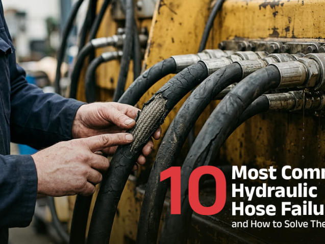 10 Most Common Hydraulic Hose Failures and How to Solve Them