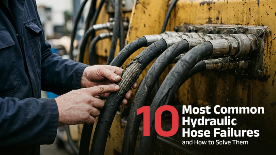 10 Most Common Hydraulic Hose Failures and How to Solve Them